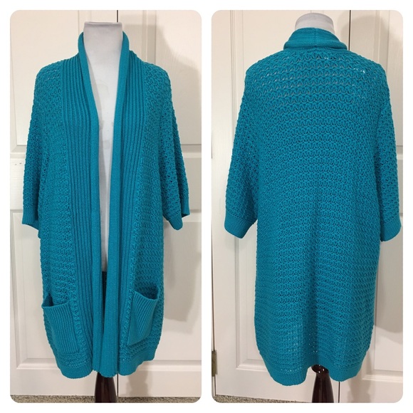 Chico's Sweaters - NWT! Chico’s Wendy Weave Elbow sweater